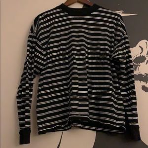 Urban outfitters striped boxy t shirt